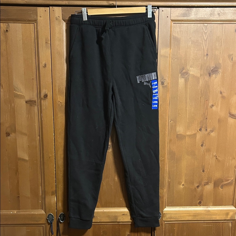 NWT Puma Youth Jogger, Black, Large 14/16